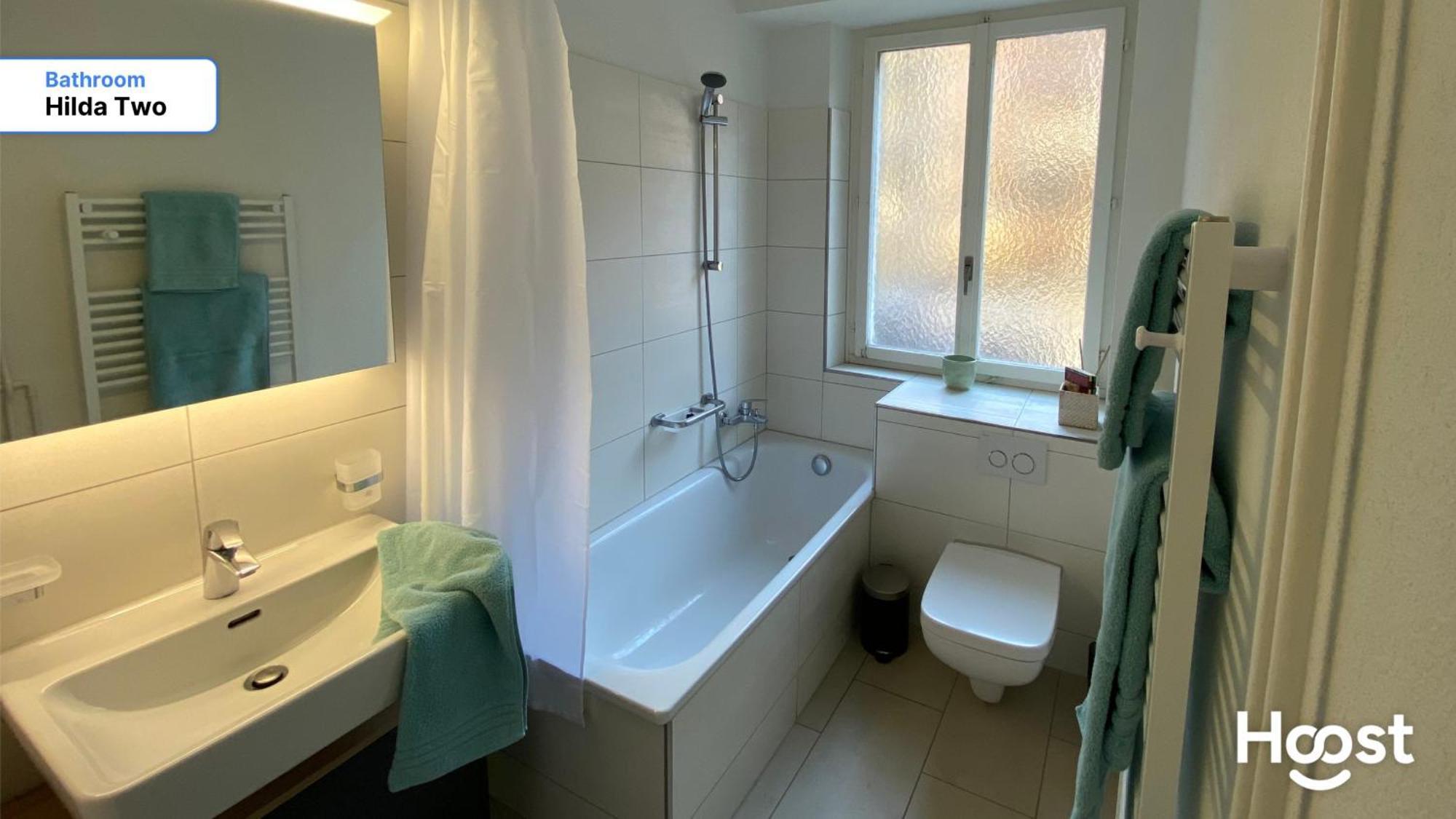 H2 With 3,5 Rooms, 2Br, Living Room And Kitchen, Central And Quite Цюрих Екстер'єр фото
